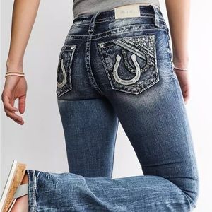 Miss Me Women's Blue Boot Cut Jeans